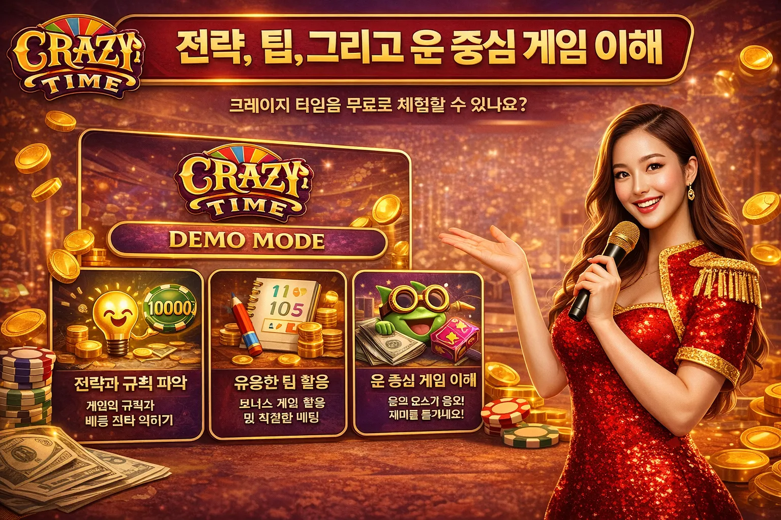 전략, 팁, 그리고 운 중심 게임 이해
